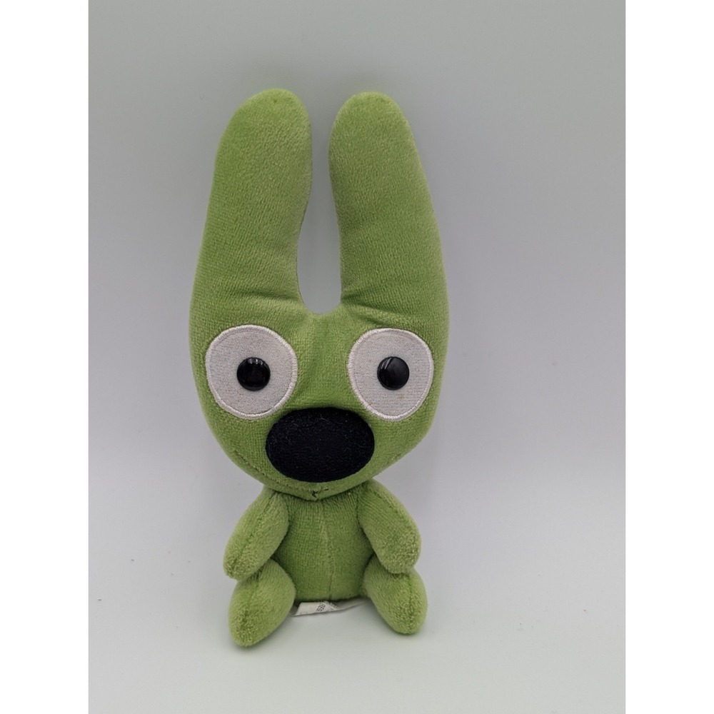 Hallmark Hoops Yoyo Bunny Plush Green 6.5 Inch Stuffed Animal Toy